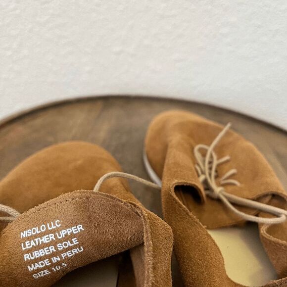 Nisolo Sedona Lightweight Derby Oxford Low-Top Shoes Men’s Size 10.5 - Picture 6 of 8